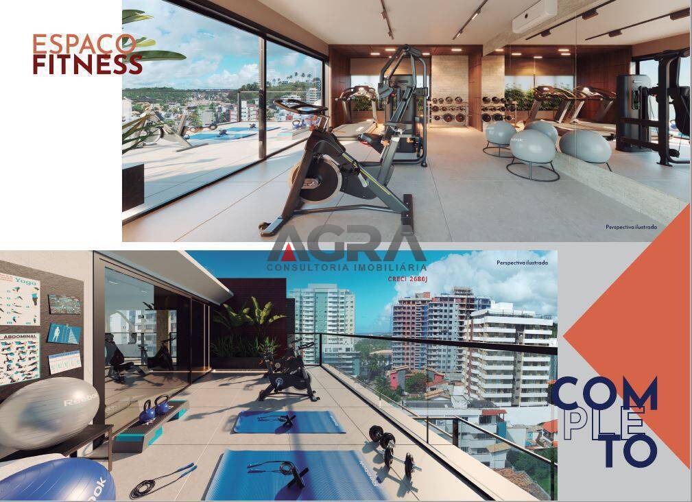 Apartamento à venda com 2 quartos, 50m² - Foto 9