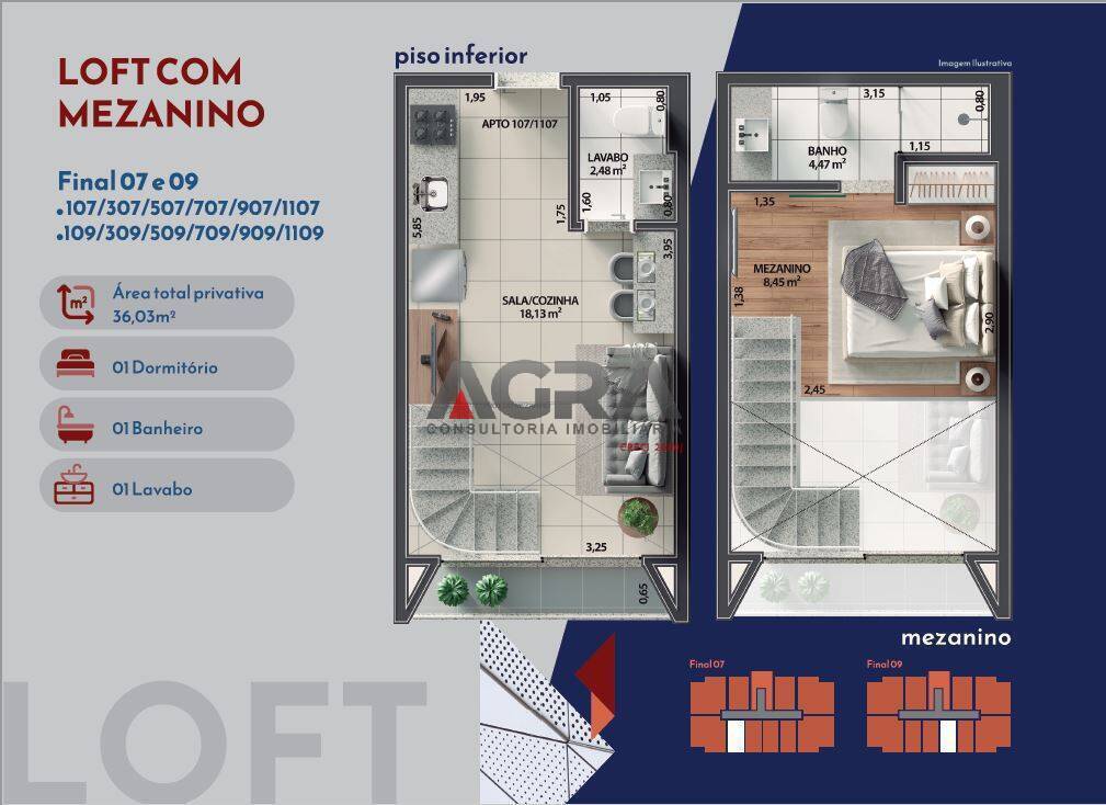 Apartamento à venda com 2 quartos, 50m² - Foto 17