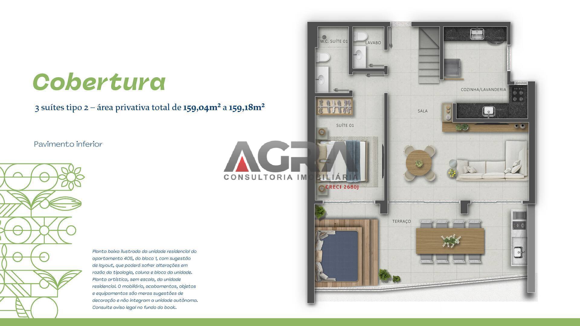 Apartamento à venda com 3 quartos, 165m² - Foto 8