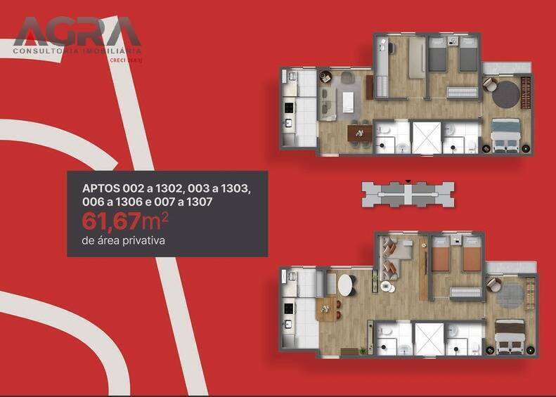 Apartamento, 2 quartos, 61 m² - Foto 11