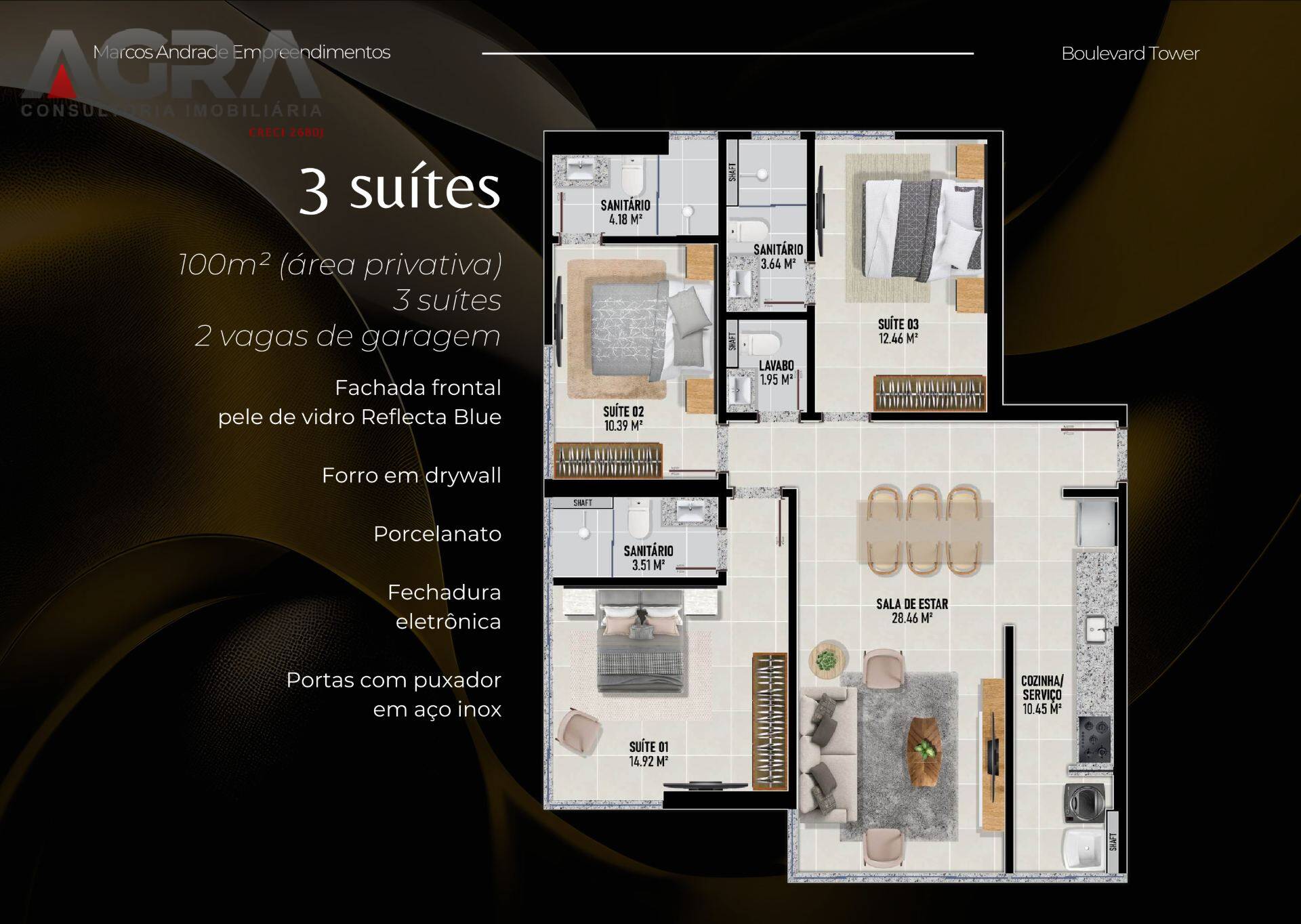 Apartamento, 1 quarto, 50 m² - Foto 43